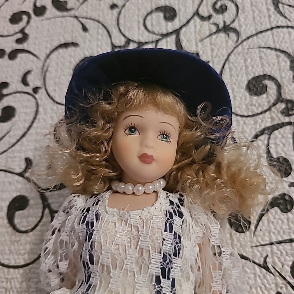 Classic Collection Porcelain Doll - Picture 3 of 4